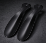 Matte Black Shoehorn (Set of 2) | Sleek & Lightweight | Everyday Footwear Aid