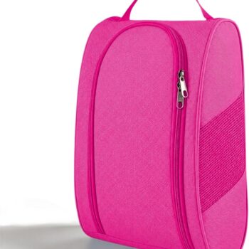 Portable Travel Shoe Bag – Shoe Organizer with Top Handle and Multi-Pocket Design